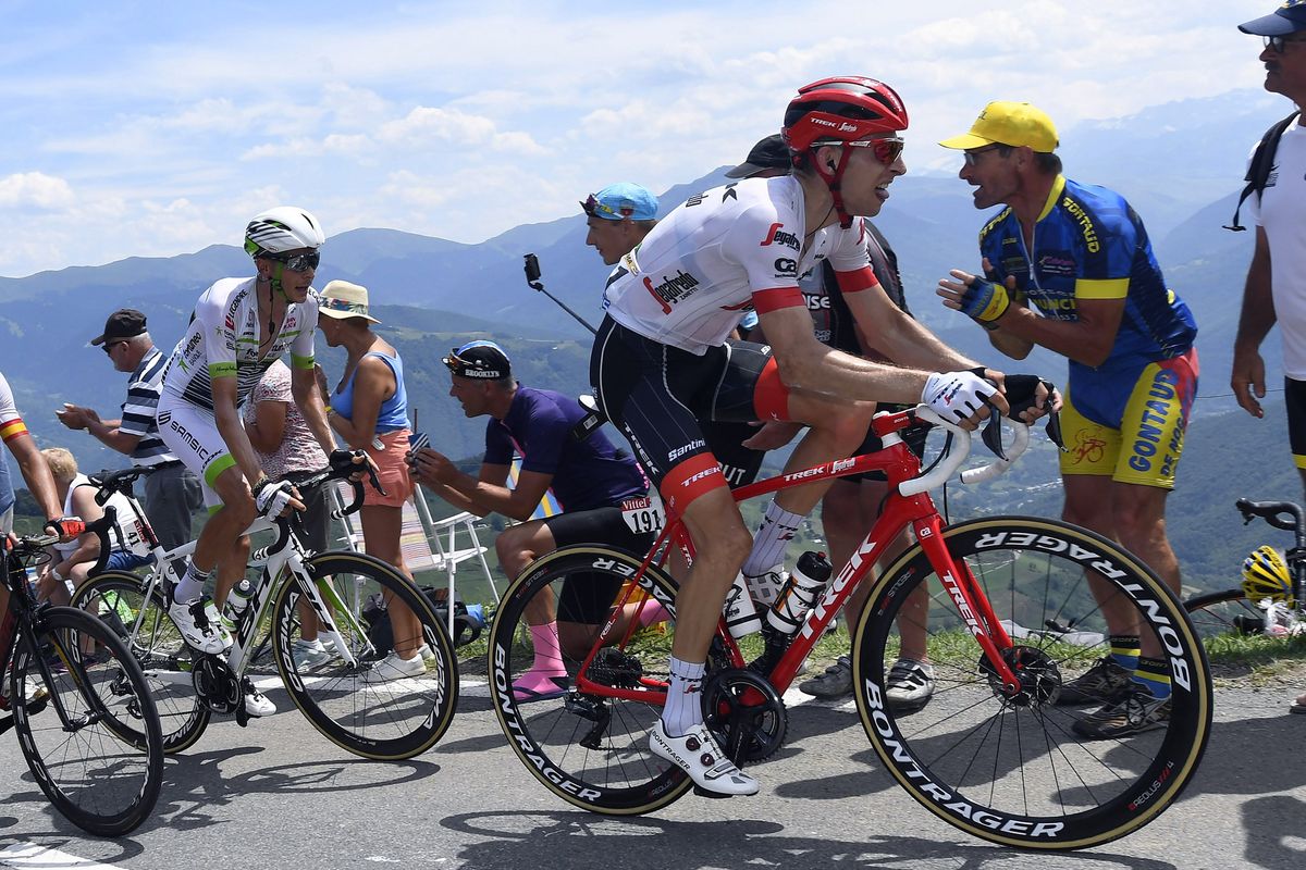 Bauke Mollema (Trek-Segafredo) in the early breakaway