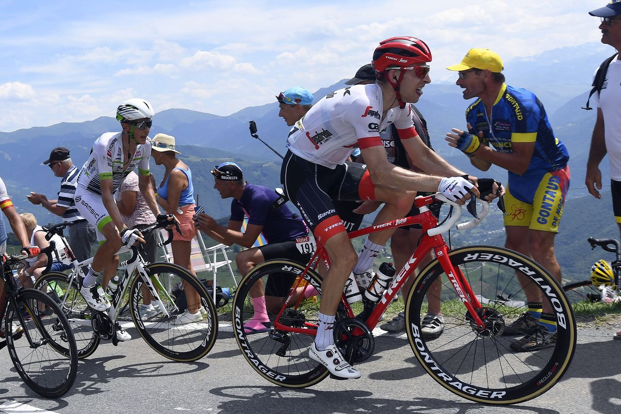 Bauke Mollema (Trek-Segafredo) in the early breakaway