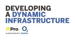 Developing a dynamic infrastructure - words against a white background - whitepaper from O2