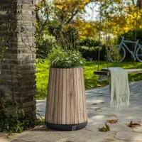 Keter 20" Resin Round Conic Tall Planter