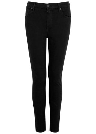 Citizens of Humanity , Rocket Ankle black skinny jeans