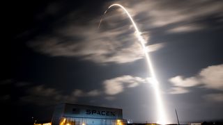 A SpaceX Falcon 9 rocket launches 23 Starlink internet satellites into orbit from Florida on May 31, 2024.