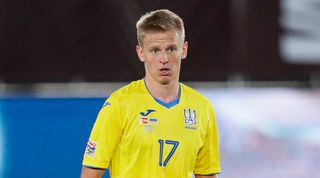 Who is Oleksandr Zinchenko's wife?