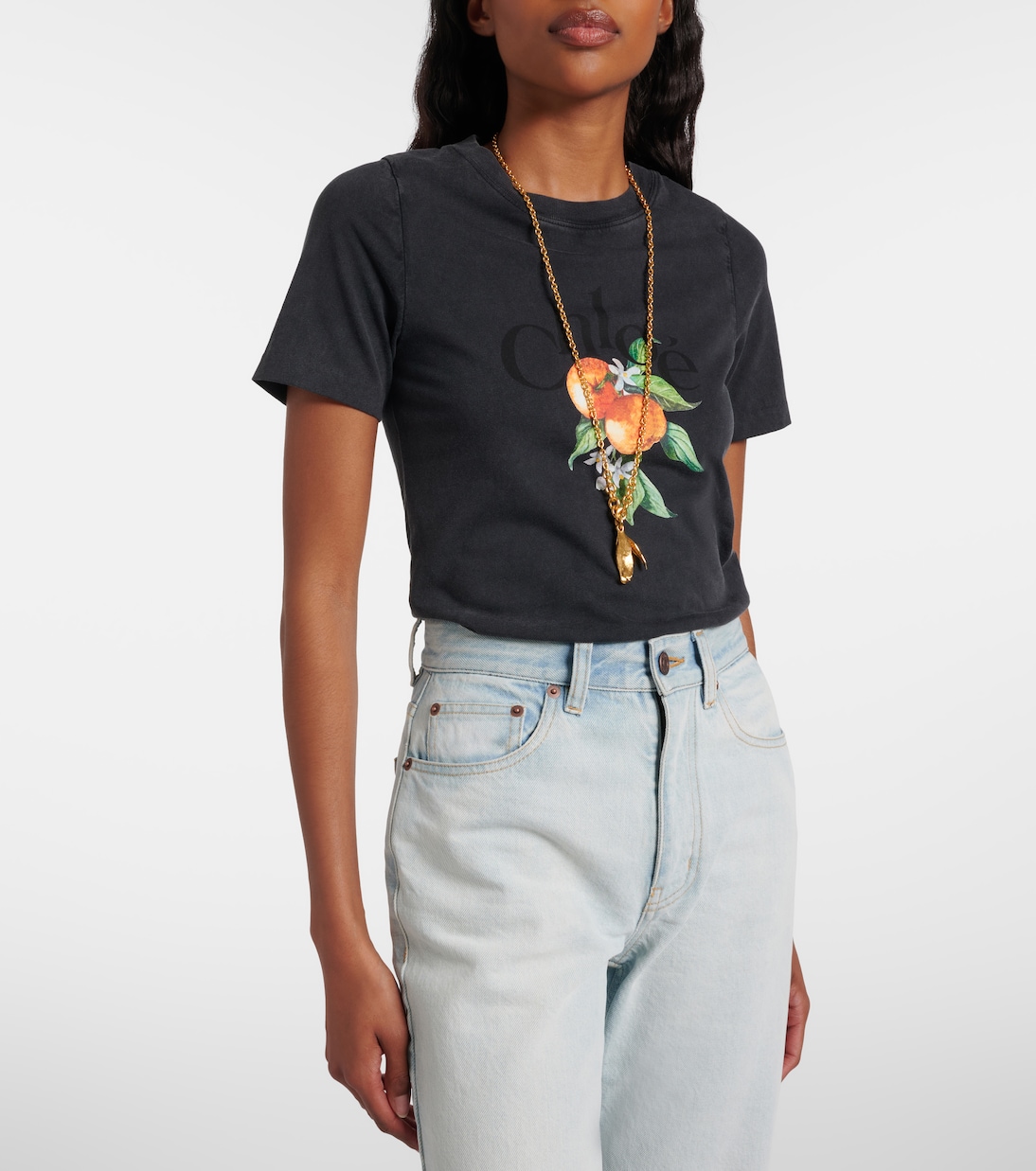 Printed Cotton T-Shirt