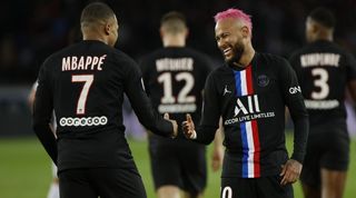 Kylian Mbappe Neymar PSG