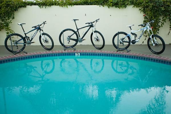 Giant Anthem, Giant XtC and Giant Glory bikes will be used by the Giant Factory Off-Road Team