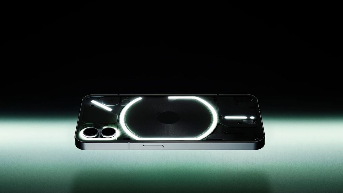 A photo of the Nothing Phone (1)