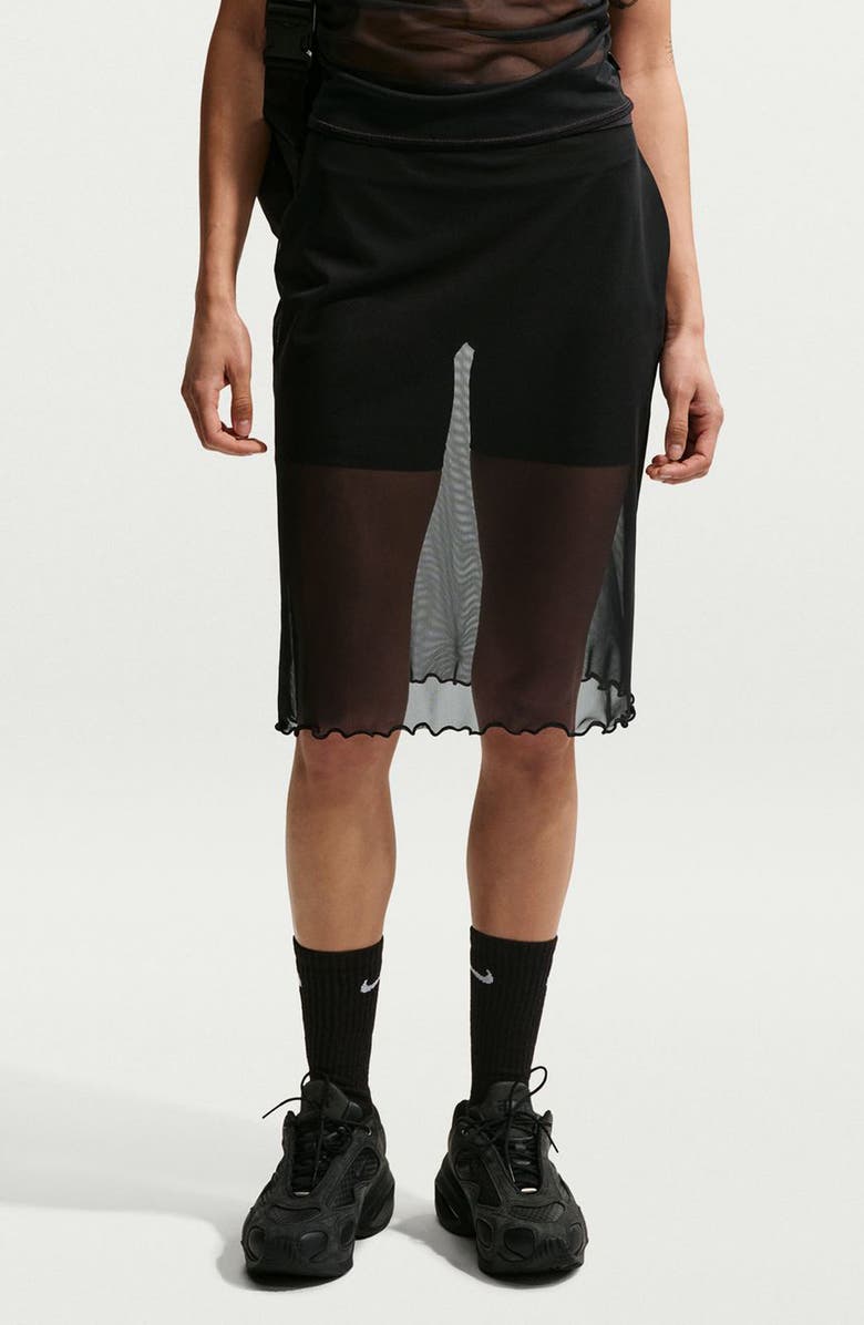 Sportswear Slim Fit Sheer Skirt