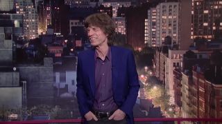 Mick Jagger on The Late Show with David Letterman