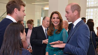 The Duke And Duchess Of Cambridge Visit The Aga Khan Centre