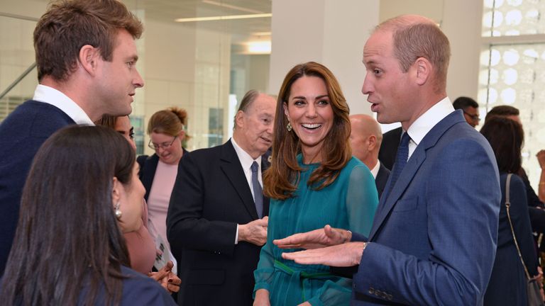 The Duke And Duchess Of Cambridge Visit The Aga Khan Centre