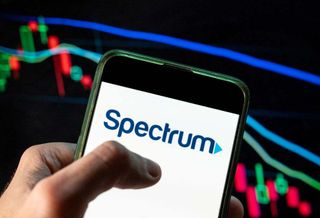 Spectrum logo on screen