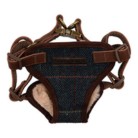 Wainwright's Luxurious Woven Herringbone Dog Harness Ink Blue |RRP: £18 | Now: £10.80 | Save: £7.20 (40%) at Pets at Home