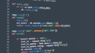 A screenshot of Python programming code on a computer screen