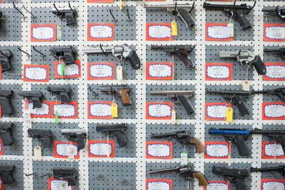 A gun store in Oregon.