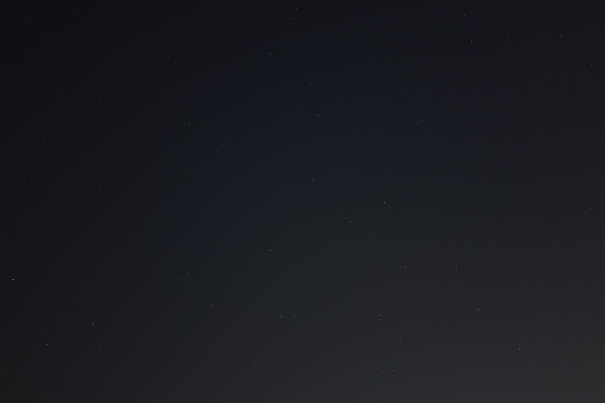 Picture of the Big Dipper taken on the Panasonic Lumix S1RII