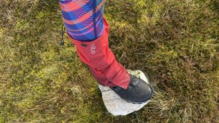 inov8 Pro G 400 boots and Rab gaiters