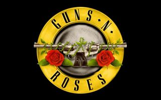 The Guns n Roses logo tells you exactly what the band is about