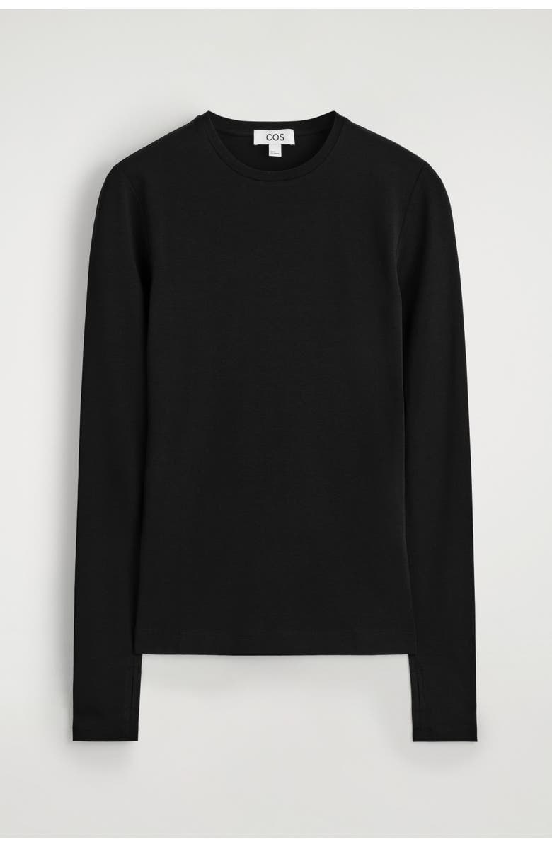 Cotton Long-Sleeved Top