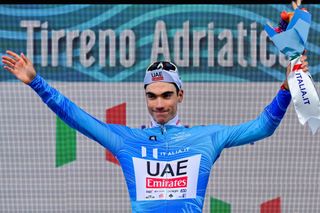 Tirreno-Adriatico 2024: race leader Juan Ayuso (UAE Team Emirates)