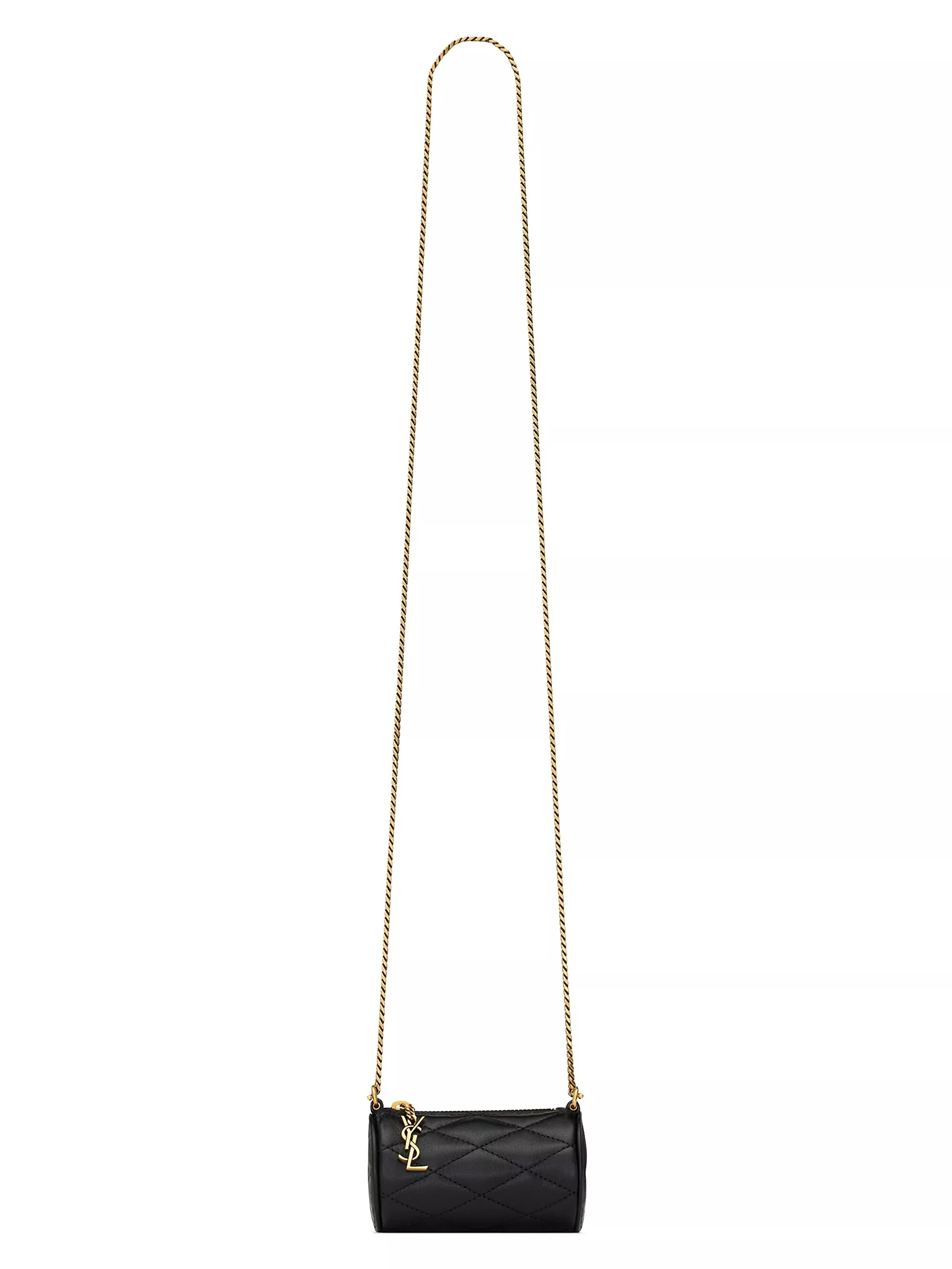 Micro Sade Tube Bag in Lambskin