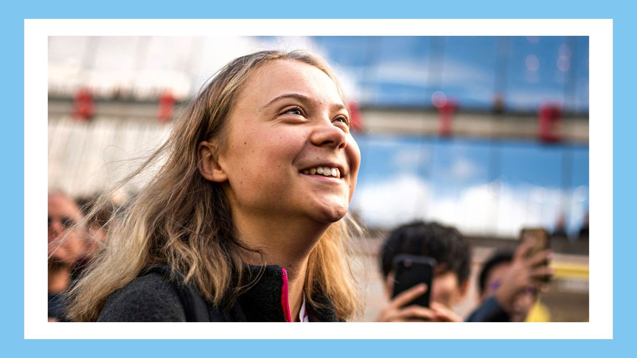 Swedish climate activist Greta Thunberg is pictured prior to taking part in a &#039;Fridays for Future&#039; movement protest in Stockholm, Sweden on September 9, 2022, ahead of the country&#039;s general elections on September 11, 2022