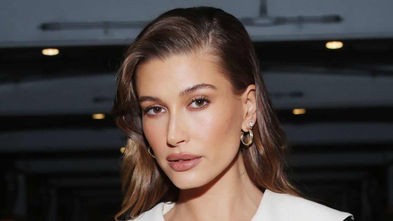 Hailey Bieber attends ELLE&#039;s 27th Annual Women In Hollywood Celebration, presented by Ralph Lauren and Lexus, at Academy Museum of Motion Pictures on October 19, 2021 in Los Angeles, California