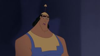 Kronk looking confused