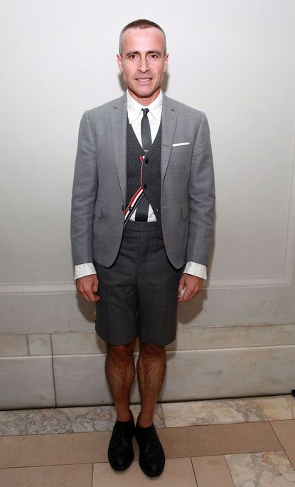 Thom Browne with some molding 