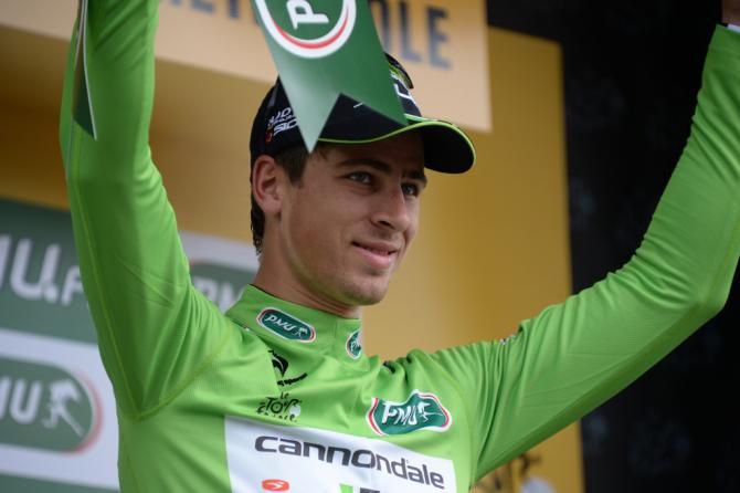 Although Peter Sagan (Cannondale) was happier to hold onto the green jersey