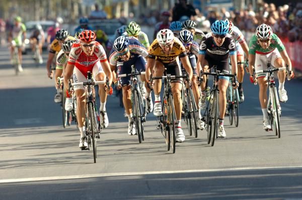 Taborre beats Rebellin and Martin