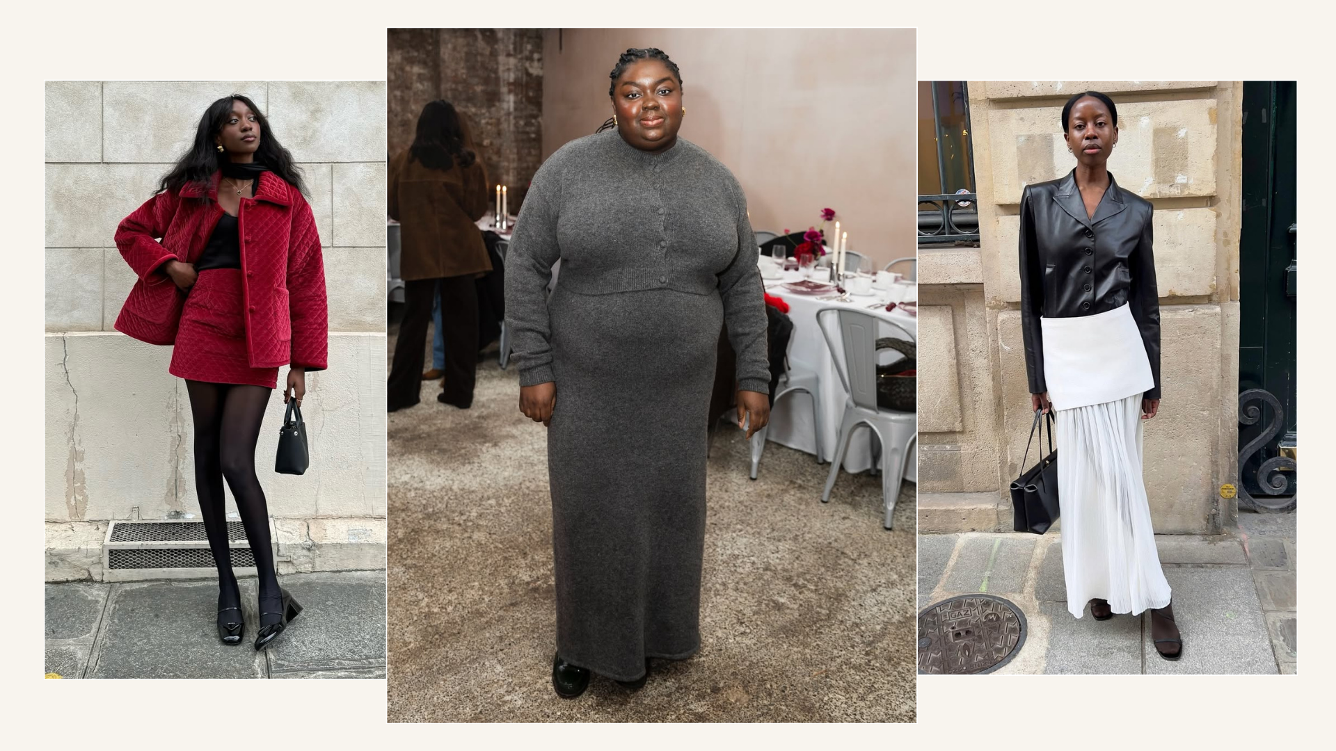 Three skirt trends for winter