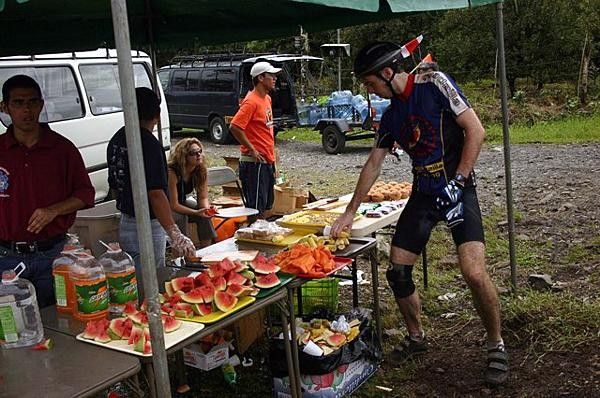 Food on the run.