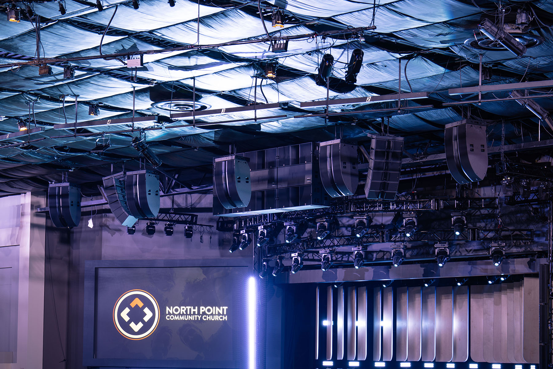 North Point Community Church recently installed an L-Acoustics L-ISA Hyperreal Sound system.