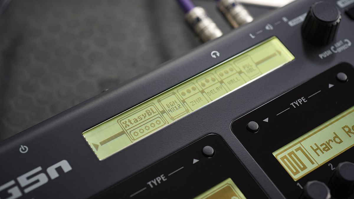 Close up of Zoom G5n