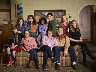 'Roseanne' returns with a bang.