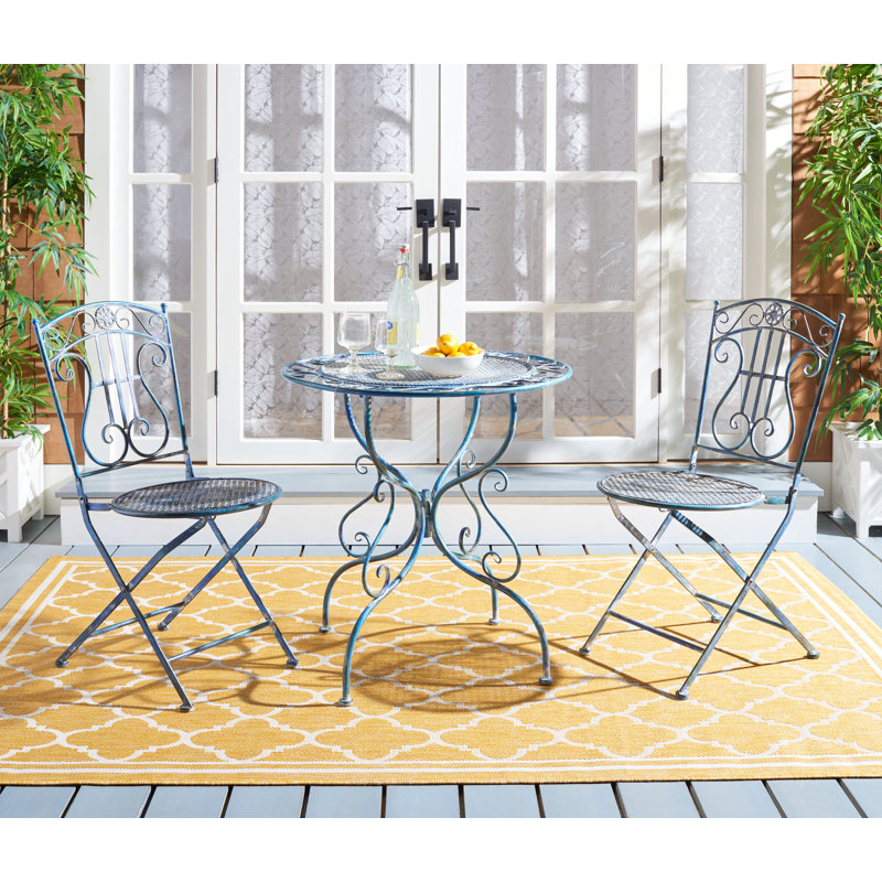 Ophelia &amp;amp; Co. Aisling 3 Piece Bistro Set &amp;amp; Reviews | Wayfair