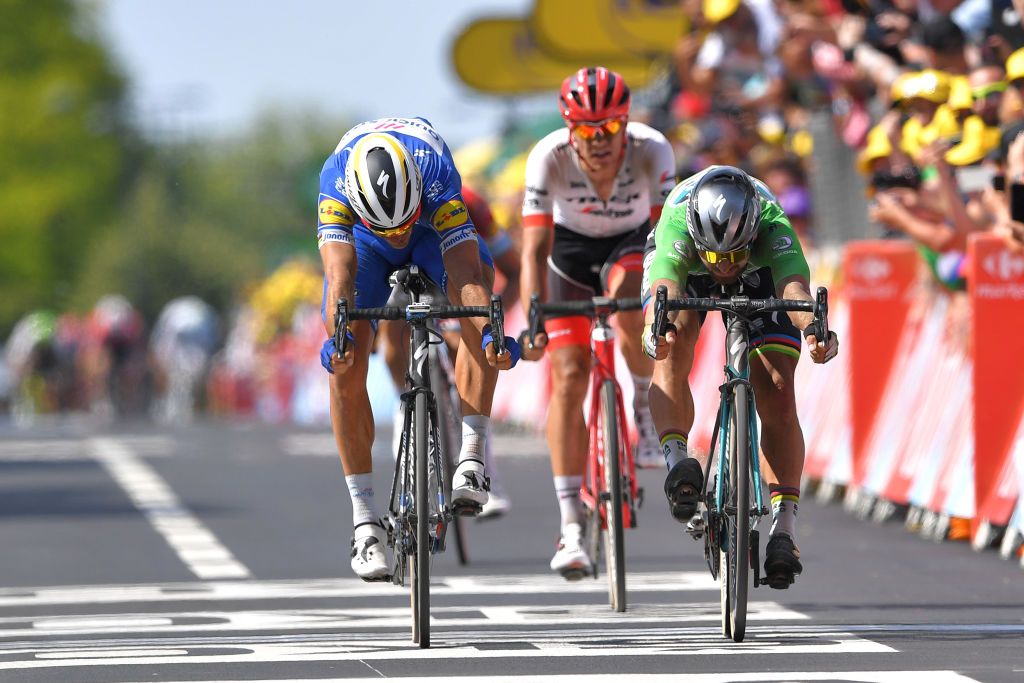 Peter Sagan (Bora-Hansgrohe) added to his green jersey tally
