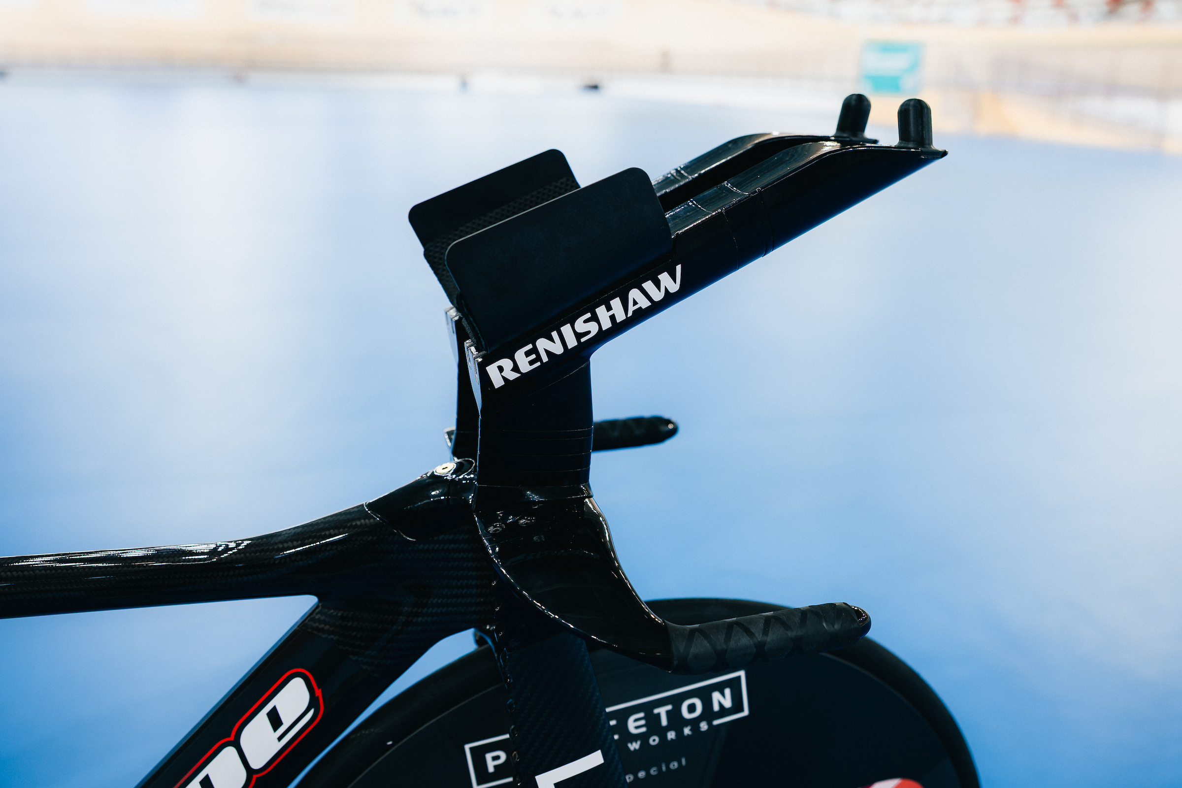 Details of the Hope HB.T used by GB Cycling Team