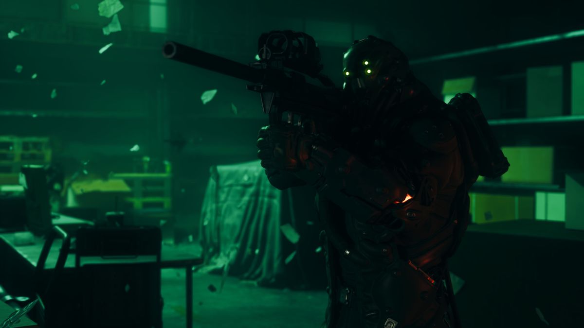 Gameplay shots from No Law