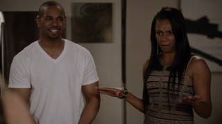 Damon Wayans and Tiffany Haddish in New Girl