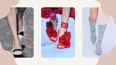 Three spring/summer shoe trends 2024 going down the spring/summer catwalk