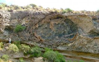 ancient landslide tenerife