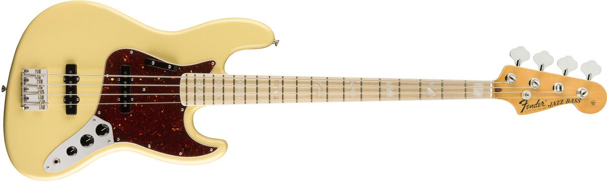 Vintage White &lsquo;70s Jazz Bass