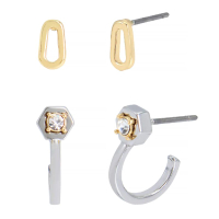 AllSaints Set of Two Mini Stud &amp; Hoop Earrings: $49