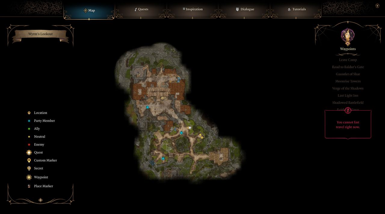 Wyrm's Lookout Baldur's Gate 3