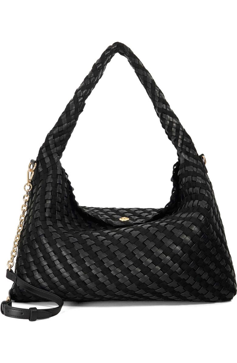 Deliberate L Woven Shoulder Bag