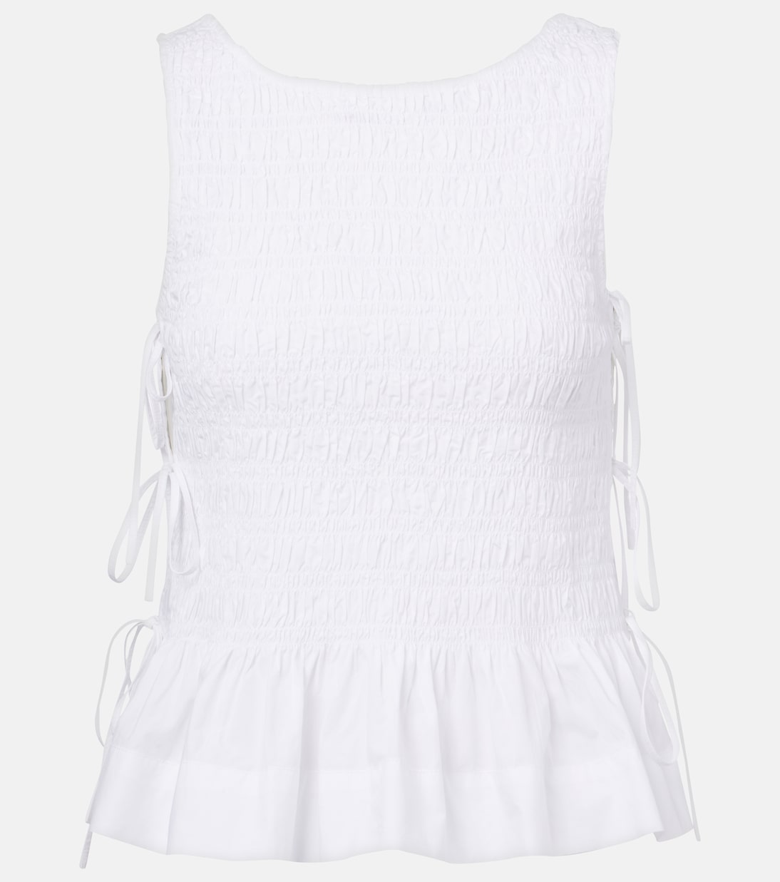 Shirred Cotton Top