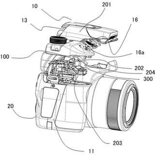 canon patent for vibrating shutter