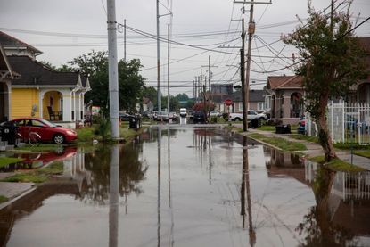 Flooding in New Orleans on Wednesday.